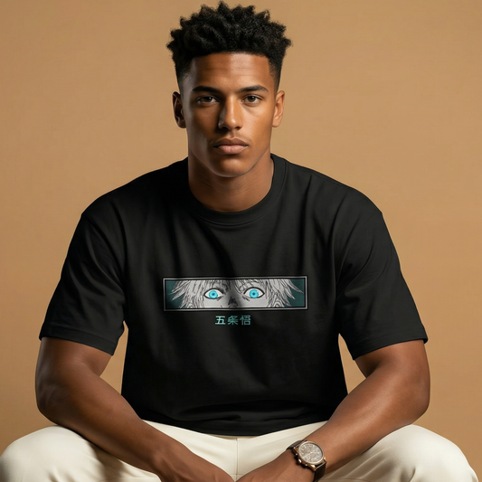 Satoru Gojo Embroidery Tee